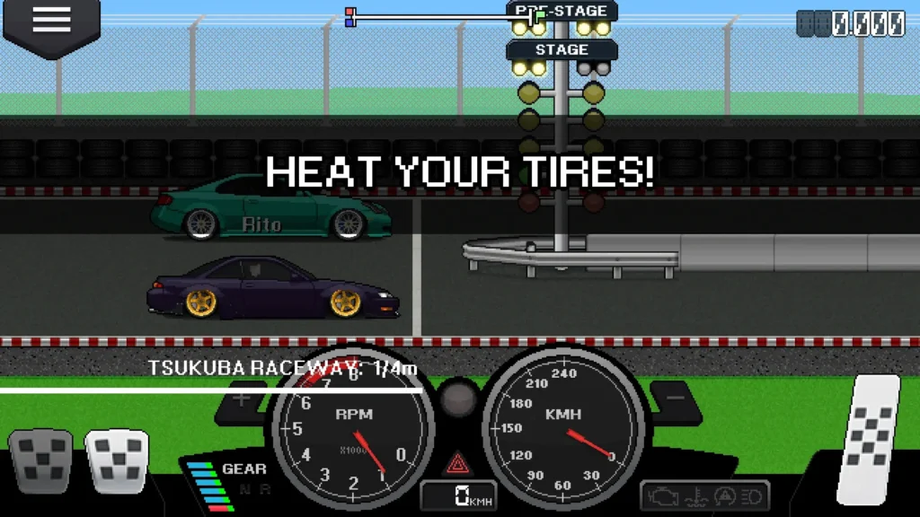 PC 6 Pixel Car Racer Mod APK