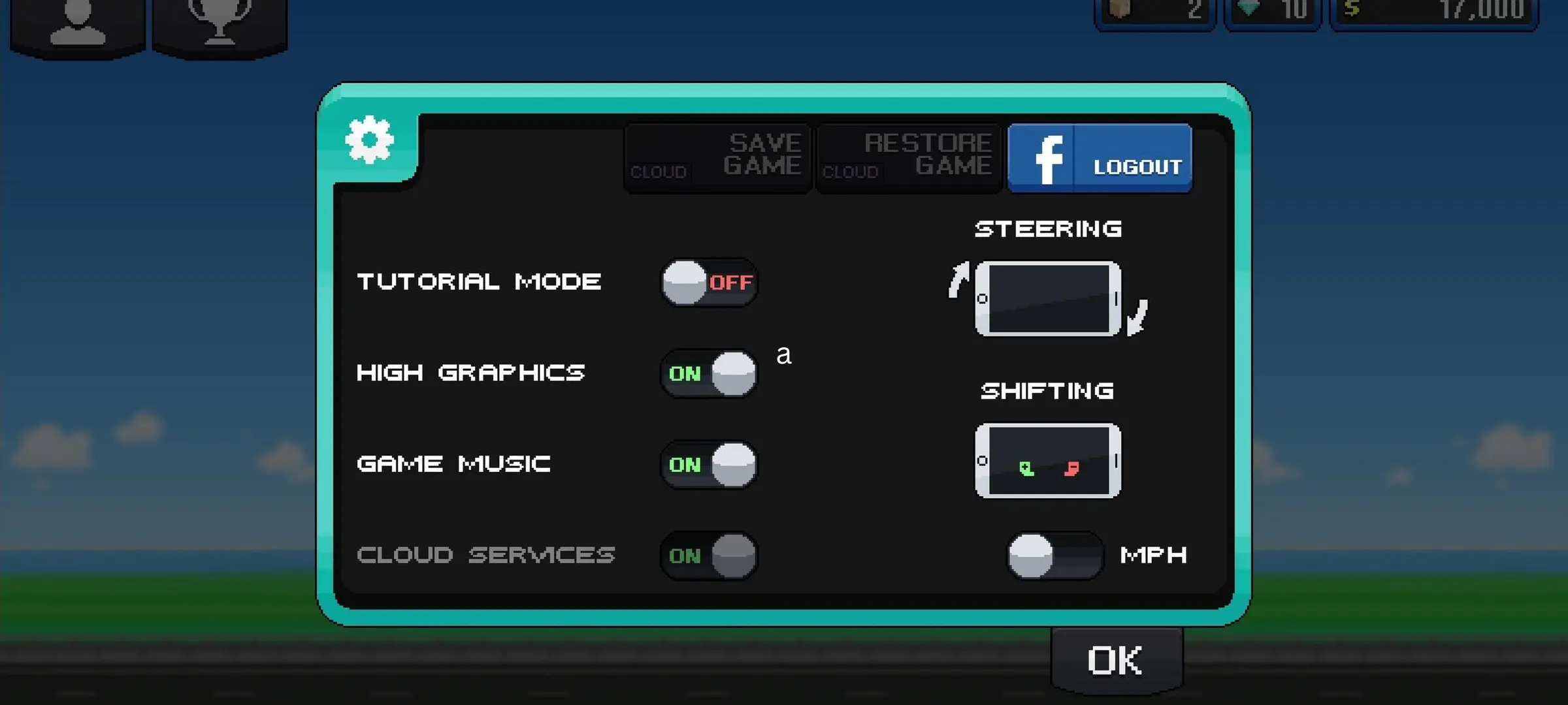 PC 9 Pixel Car Racer Mod APK