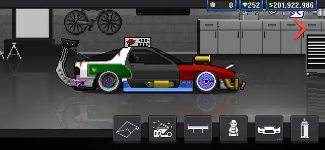 PC 7 Pixel Car Racer Mod APK