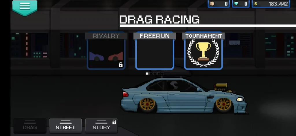 PC 3 Pixel Car Racer Mod APK