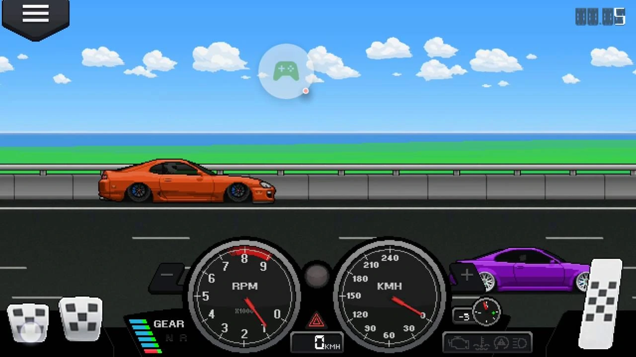 PC 8 Pixel Car Racer Mod APK